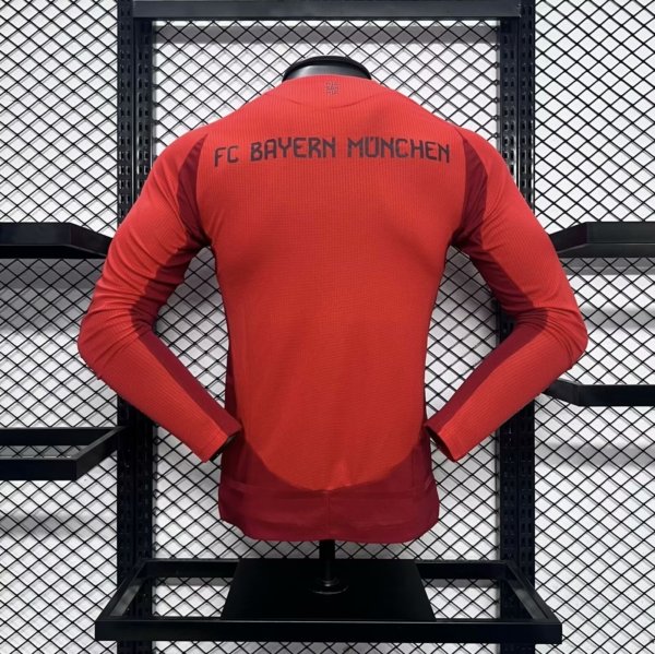Bayern Munich Local 24/25 Versión jugador Manga Larga - Image 2