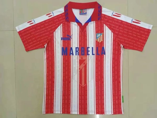 Retro Atlético de Madrid Local 95/96 - Image 3