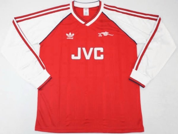 Retro Arsenal Local 89/90 Manga Larga