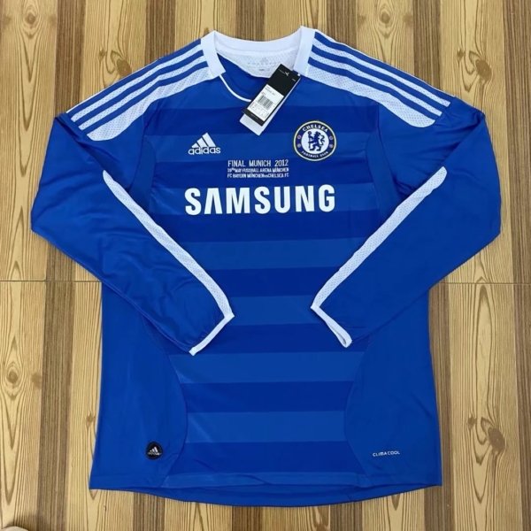 Retro Chelsea Local 11/12 Manga Larga