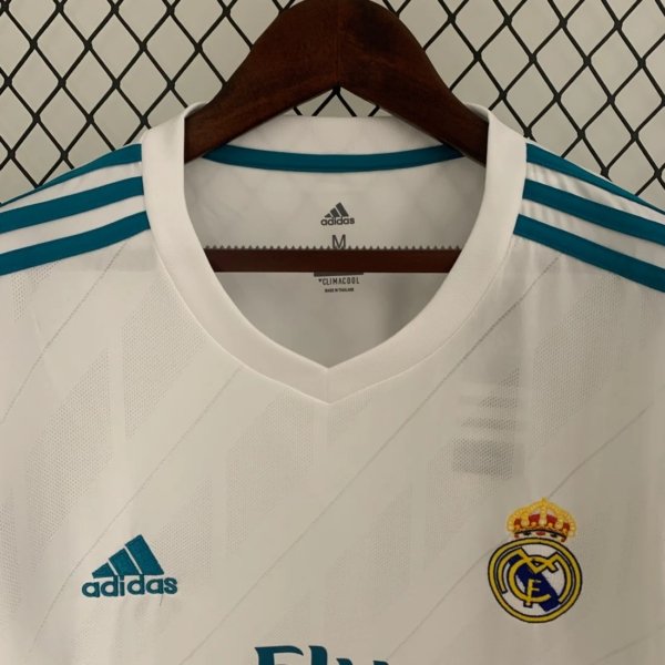Retro Real Madrid Local 17/18 Manga Larga - Image 3