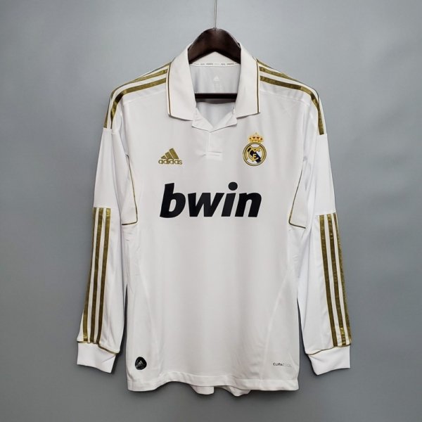 Retro Real Madrid Local 11/12 Manga Larga