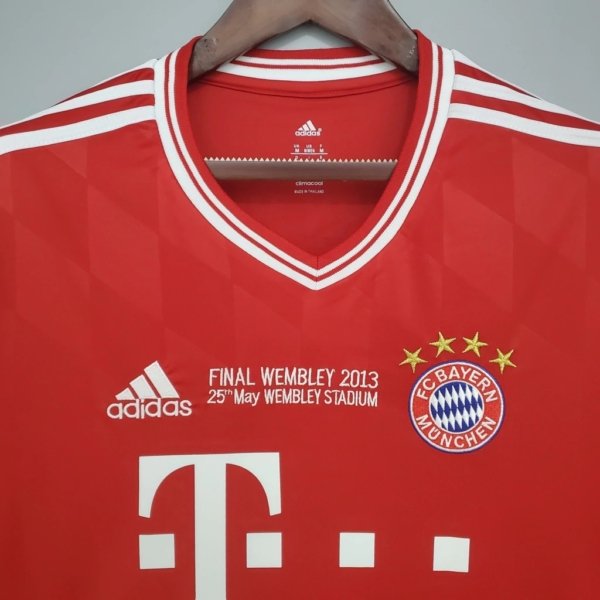 Retro Bayern Munich Final Champions 12/13 Manga Larga - Image 2
