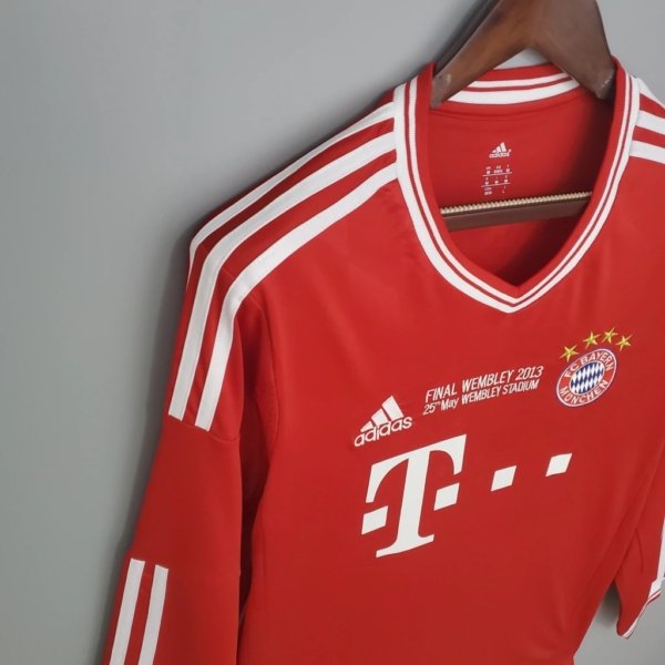 Retro Bayern Munich Final Champions 12/13 Manga Larga - Image 3