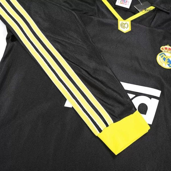 Retro Real Madrid Visita 99/00 Manga Larga - Image 4