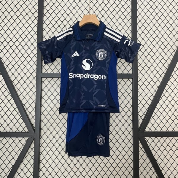 Manchester United Visita 24/25 Kit Niño