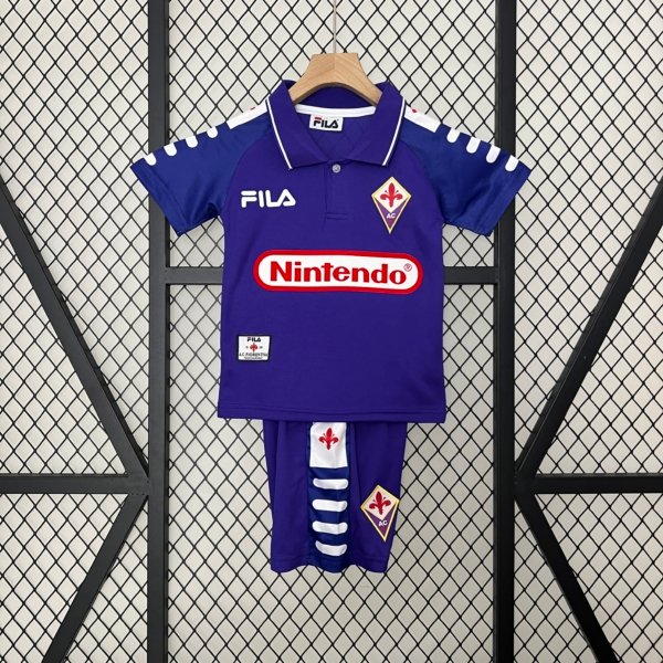 Fiorentina Local 1998 Kit Niño