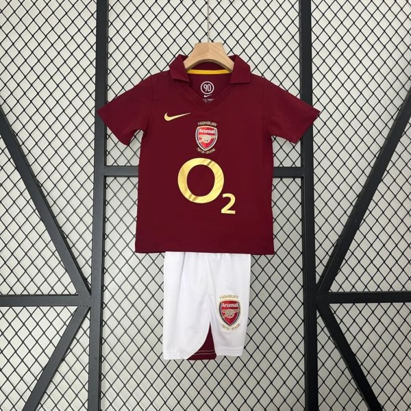 Arsenal Local 05/06 Kit Niño
