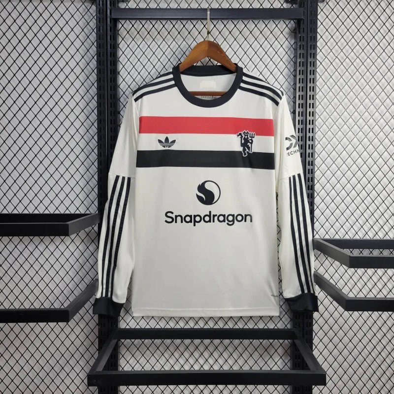 Manchester United Tercer 24/25 Versión Fan Manga Larga