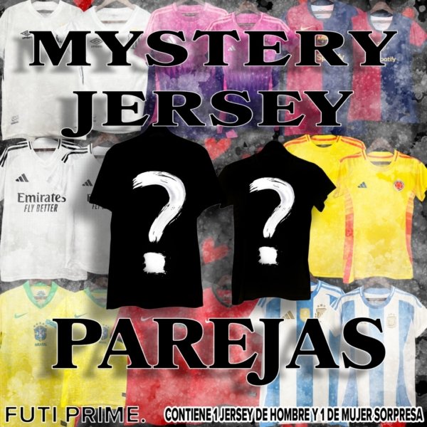 Mystery Jersey Parejas - Jersey’s en Parejas Personalizado (Mujer y Hombre)