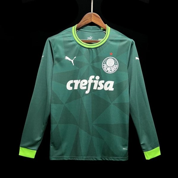 Palmeiras Local 23/24 Versión Fan Manga Larga