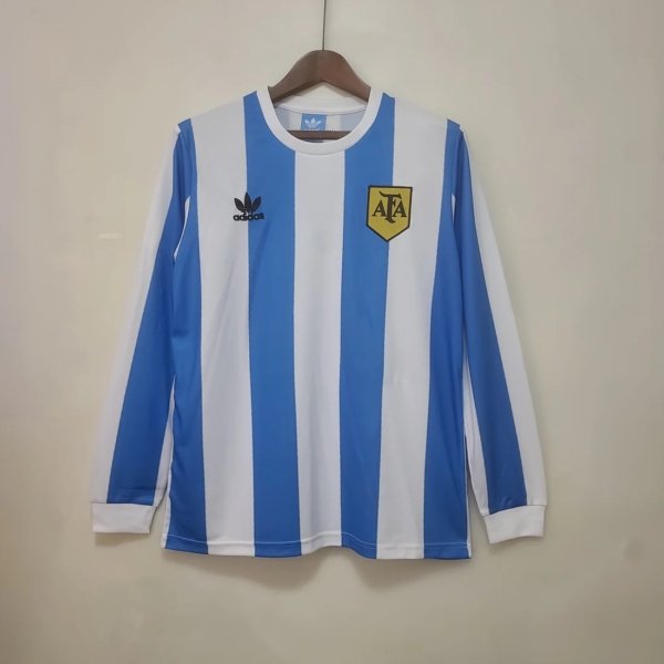 Retro Argentina Local 1978 Manga Larga