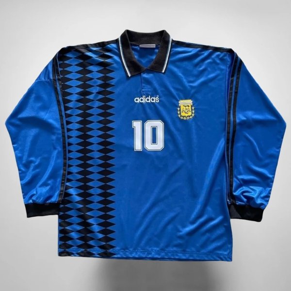 Retro Argentina Visita 1994 Manga Larga