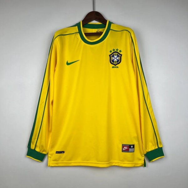 Retro Brasil Local 1998 Manga Larga