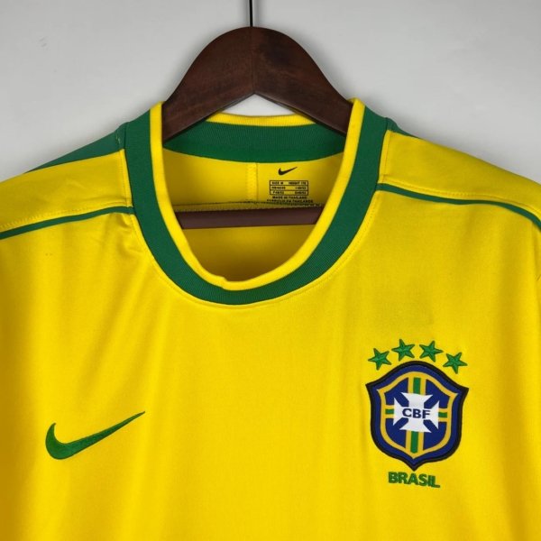 Retro Brasil Local 1998 Manga Larga - Image 2