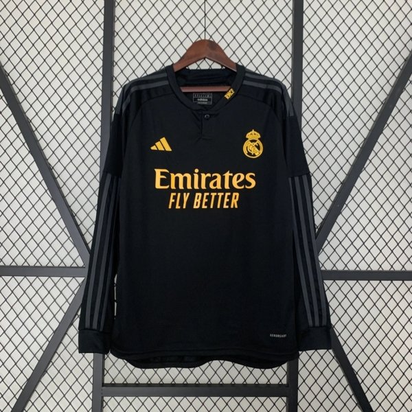 Real Madrid Tercer 23/24 Versión Fan Manga Larga
