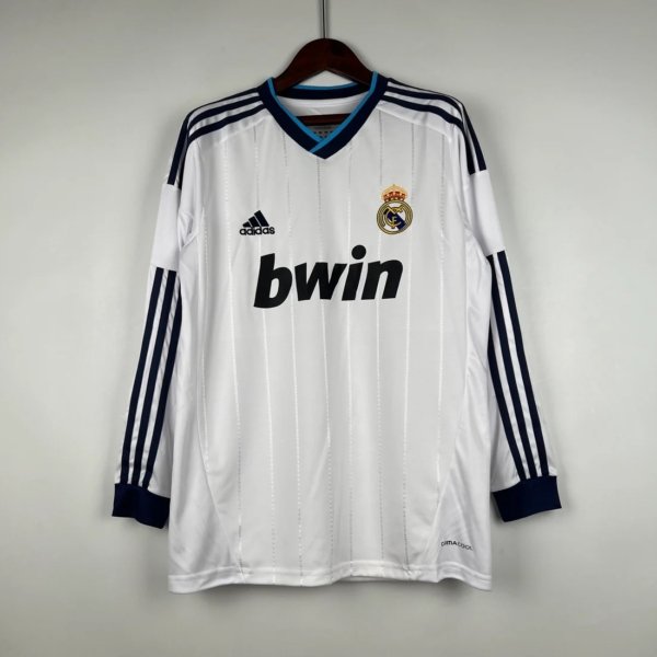 Retro Real Madrid Local 12/13 Manga Larga