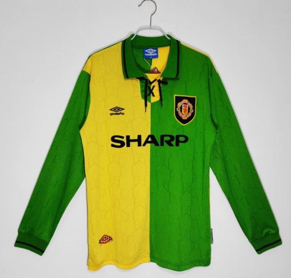 Retro Manchester United Tercer 92/94 Manga Larga