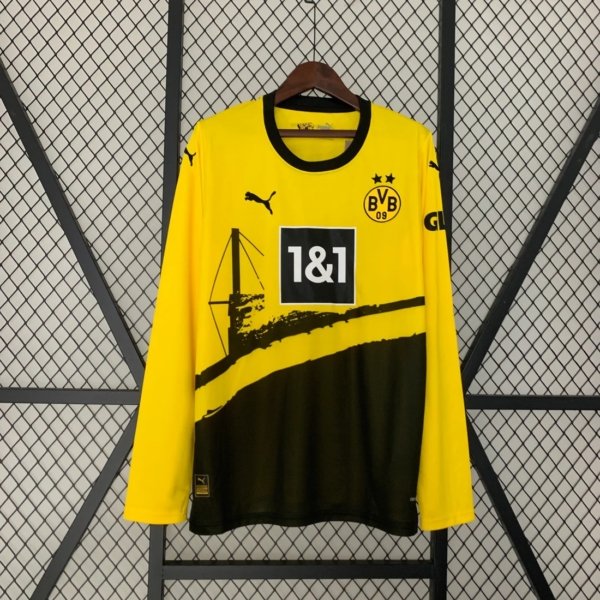 Borussia Dortmund Local 23/24 Versión Fan Manga Larga