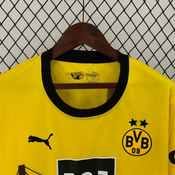 Borussia Dortmund Local 23/24 Versión Fan Manga Larga - Image 2