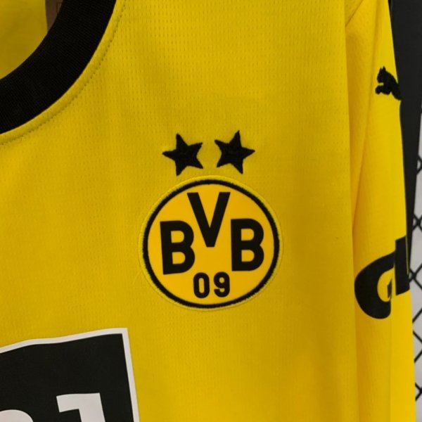 Borussia Dortmund Local 23/24 Versión Fan Manga Larga - Image 3