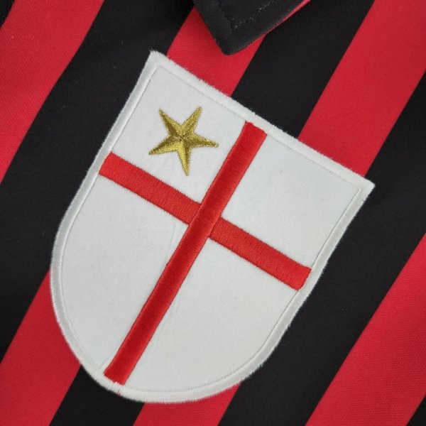 Retro AC Milán Local 99/00 Manga Larga - Image 3