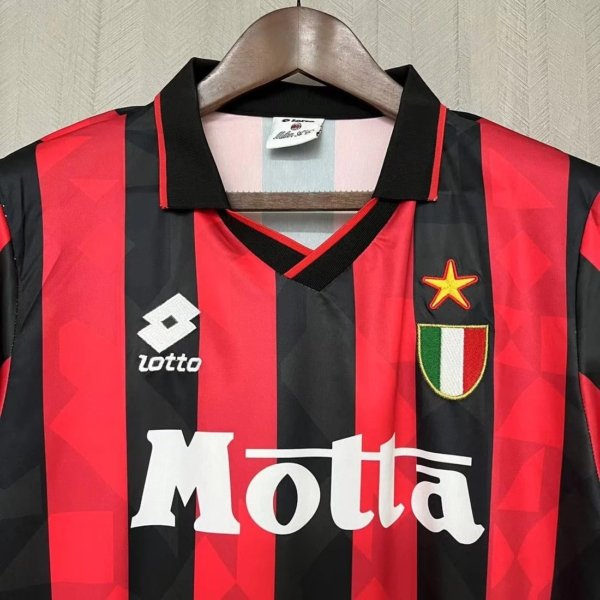 Retro AC Milán Local 93/94 Manga Larga - Image 2