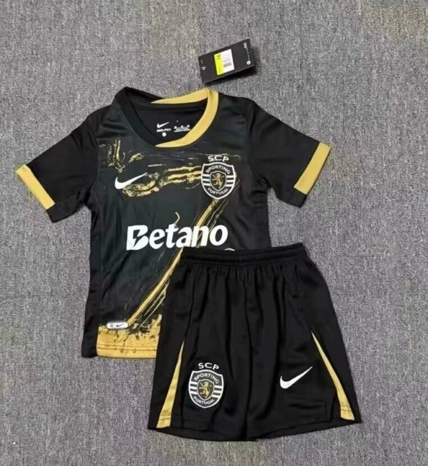 Sporting Lisboa Tercer 24/25 Kit Niño