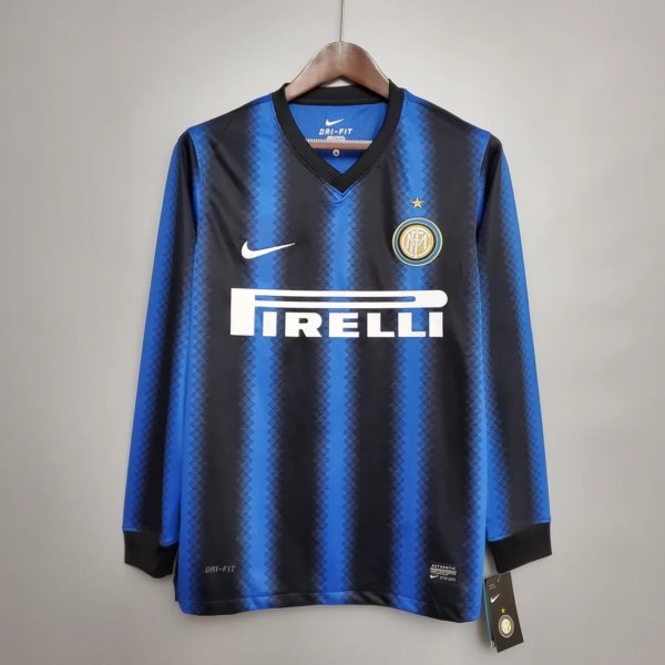 Retro Inter Milan Local 10/11 Manga Larga