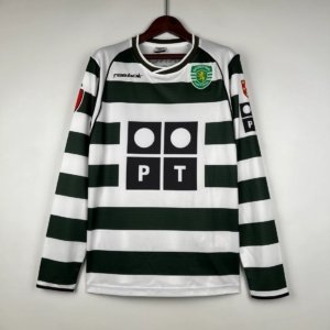 Retro Sporting Lisboa Local 01/03 Manga Larga