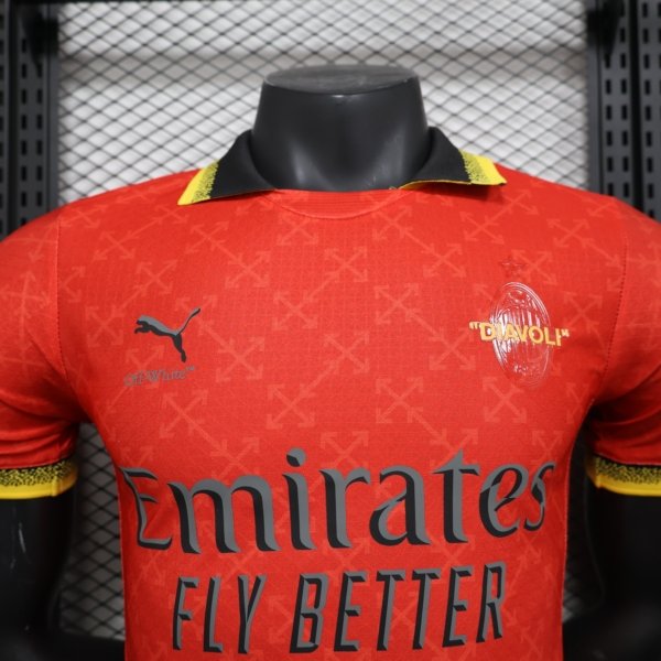 AC Milan x Off-White Local 2025 Versión Jugador - Image 4