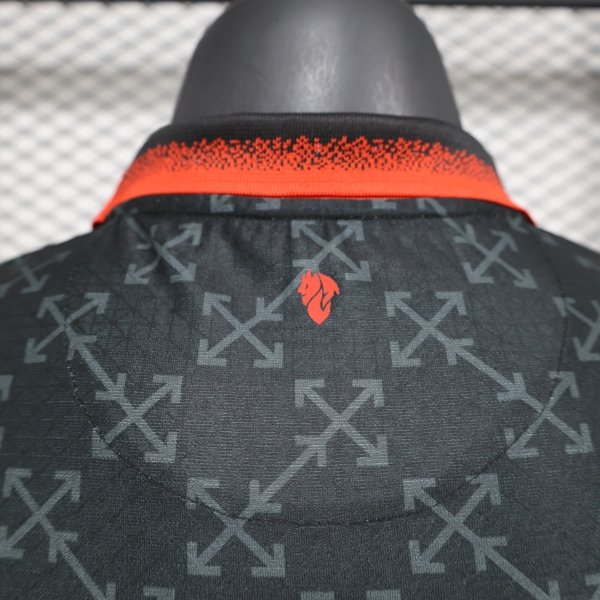 AC Milan x Off-White Visita 2025 Versión Jugador - Image 4