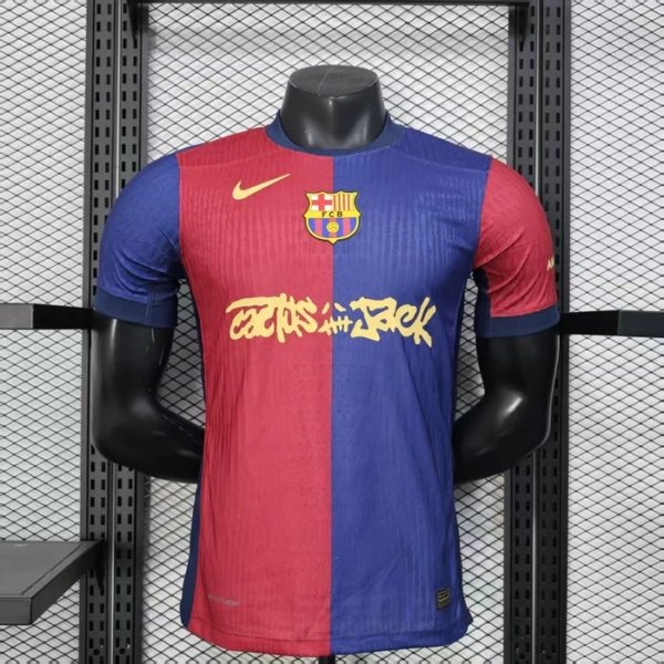 Barcelona x Travis Scott Local 24/25 Versión Jugador