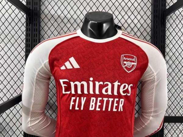 Arsenal Local 25/26 Manga Larga Versión Jugador - Image 2