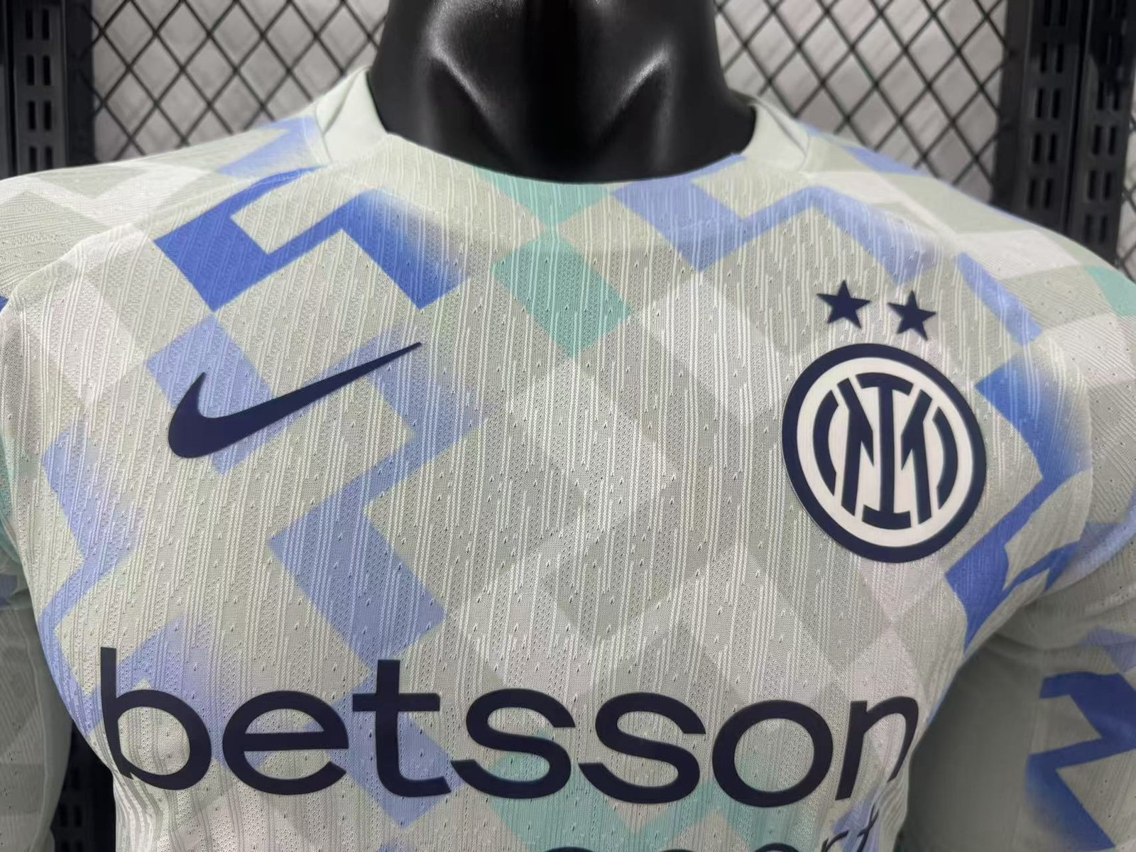 Inter Milán Visita 25/26 Manga Larga Versión Jugador - Image 2