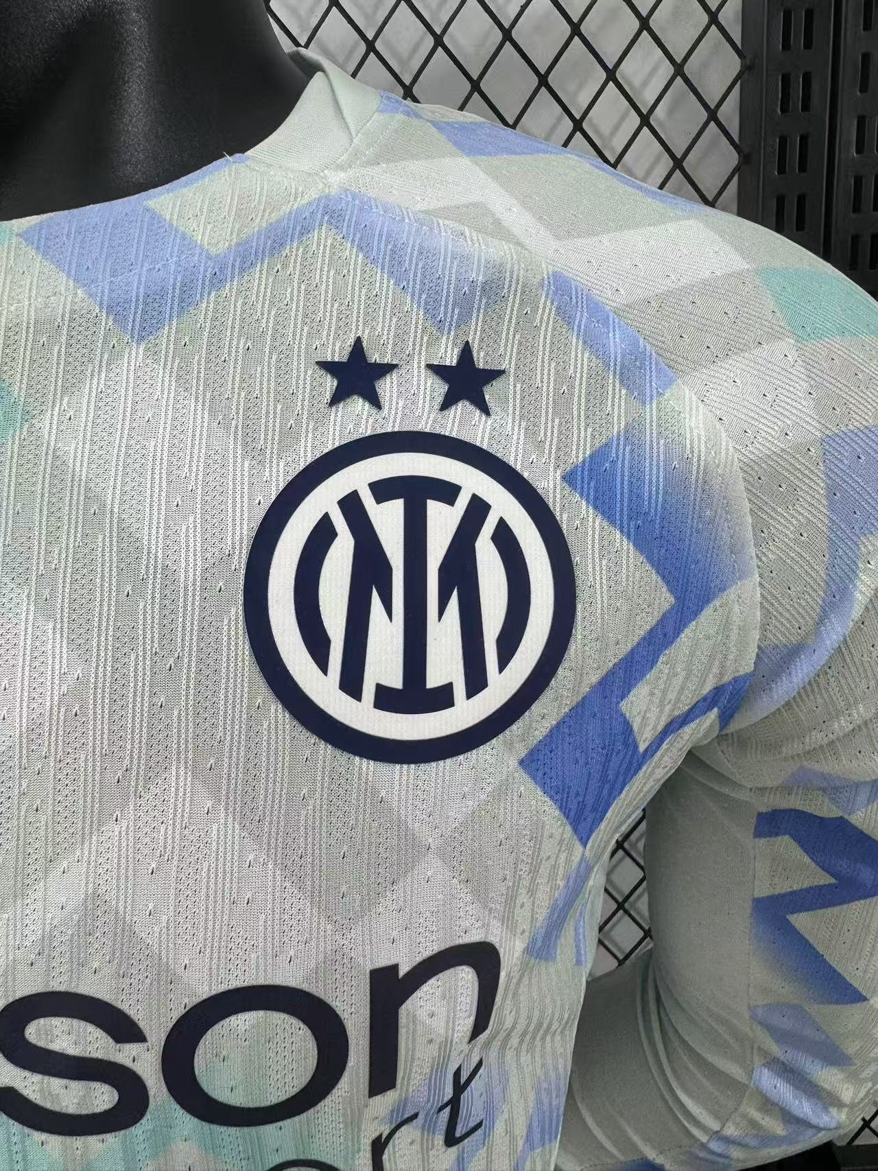 Inter Milán Visita 25/26 Manga Larga Versión Jugador - Image 4