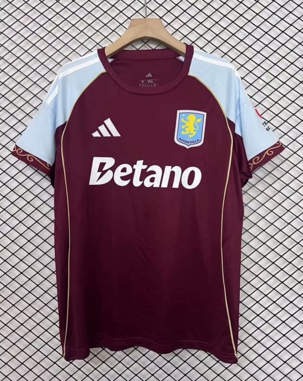 Aston Villa Local 25/26 Versión Fan