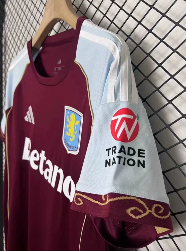 Aston Villa Local 25/26 Versión Fan - Image 3