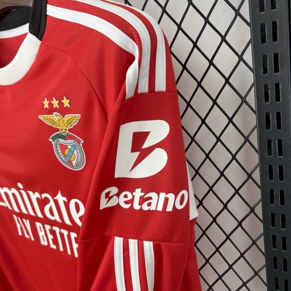 Benfica Local 25/26 Manga Larga Version Fan - Image 6