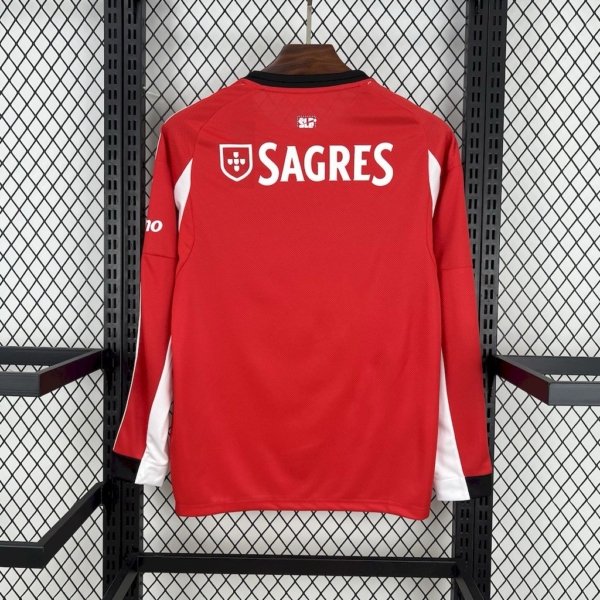 Benfica Local 25/26 Manga Larga Version Fan - Image 9