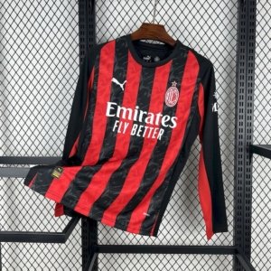AC Milan Local 25/26 manga Larga Version Fan