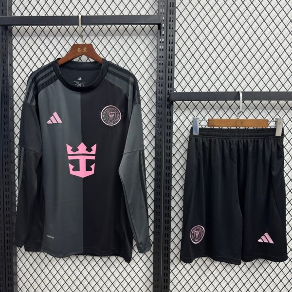Inter Miami Visita Manga larga 25/26 Kit Adulto