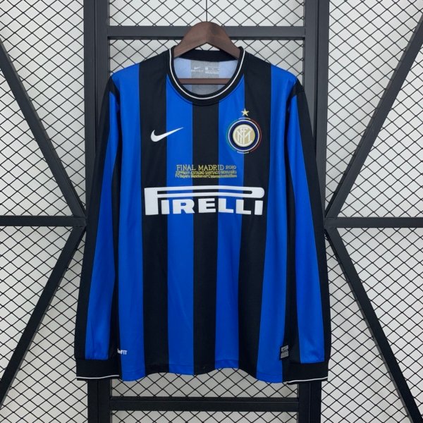 Retro Inter Milán Final Champions 09/10 Manga Larga