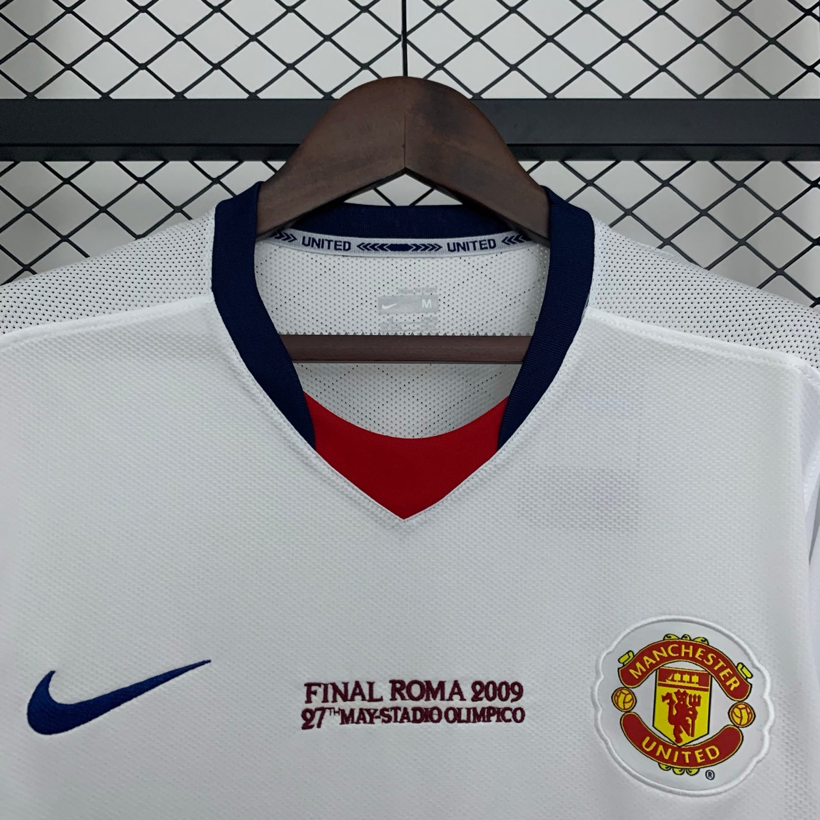 Retro Manchester United Final Champions 08/09 Manga Larga - Image 2