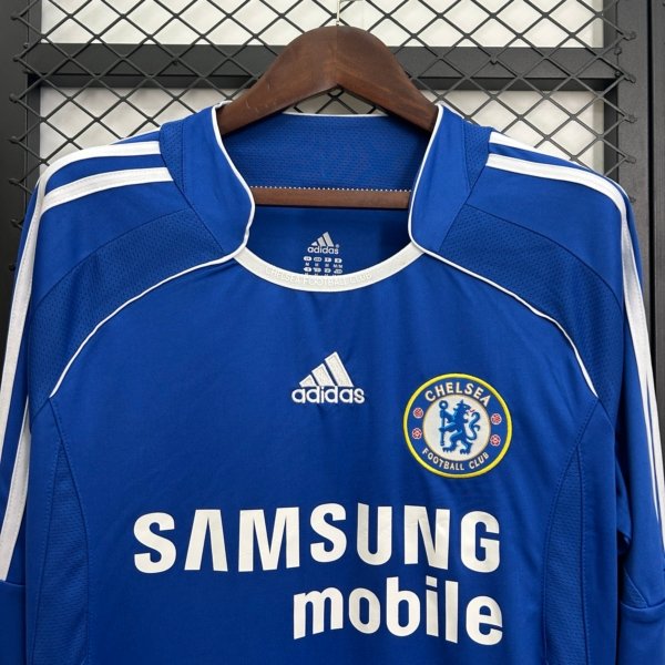 Retro Chelsea Local 06/07 Manga Larga - Image 3