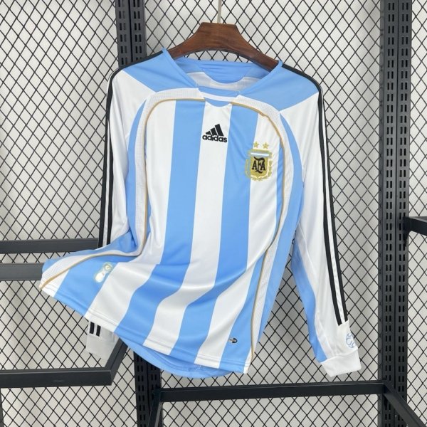 Retro Argentina Local 2006 Manga Larga