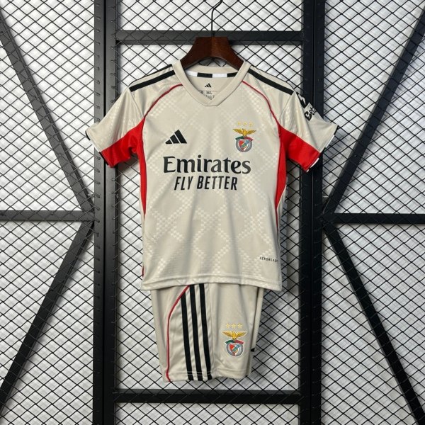 Benfica Visita 25/26 Kit Niño