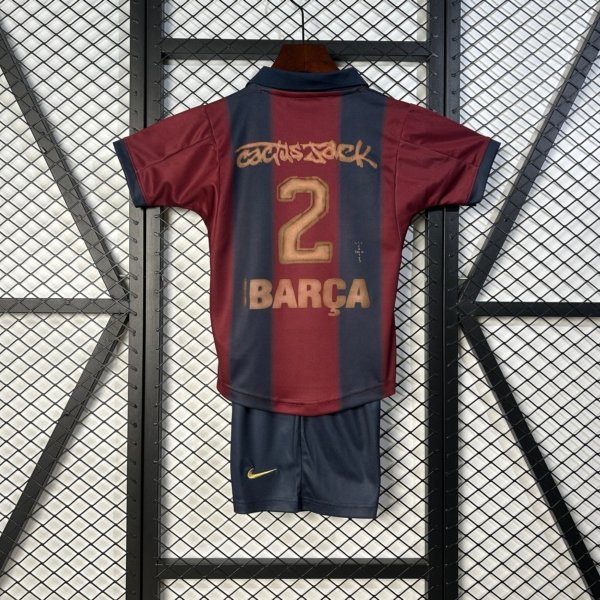 Barcelona x Travis Scott Kit Niño - Image 2