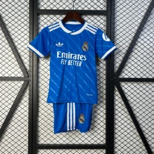 Real Madrid Tercer 25/26 Kit Niño