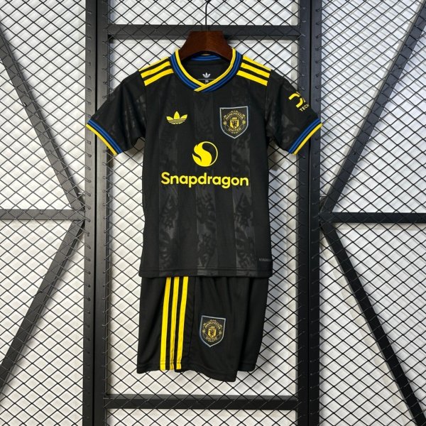 Manchester United Tercer 25/26 Kit Niño
